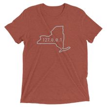 New York 127.0.0.1 Outline T Shirt