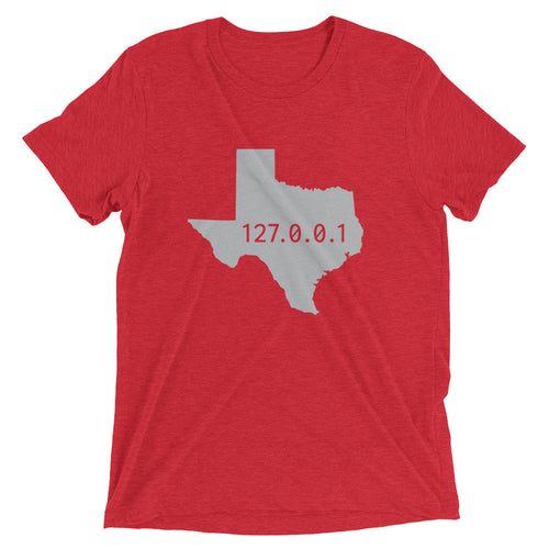 Texas 127.0.0.1 Filled T Shirt