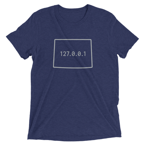 Colorado 127.0.0.1 Outline T Shirt