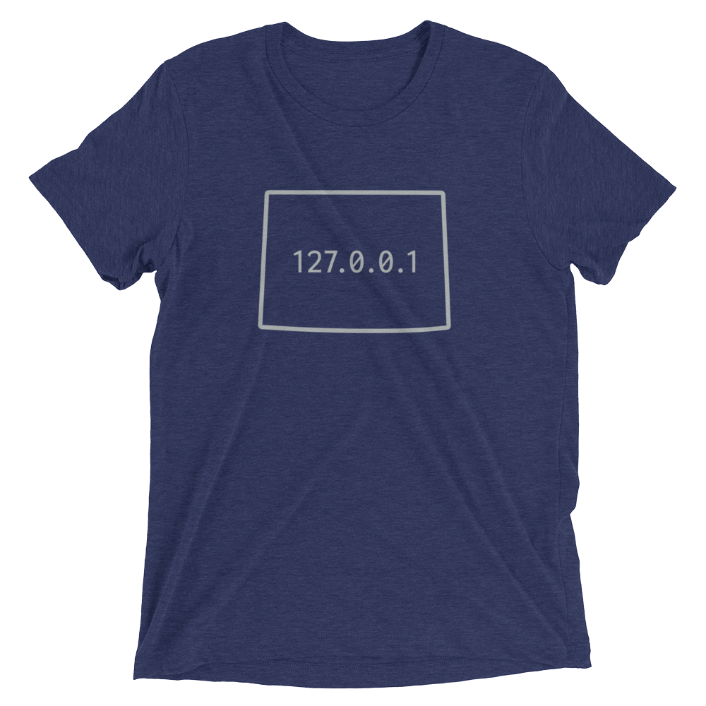 Colorado 127.0.0.1 Outline T Shirt