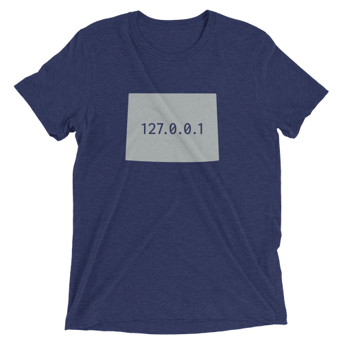 Colorado 127.0.0.1 Filled T Shirt