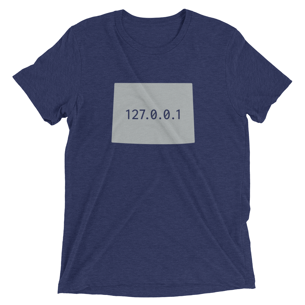 Colorado 127.0.0.1 Filled T Shirt